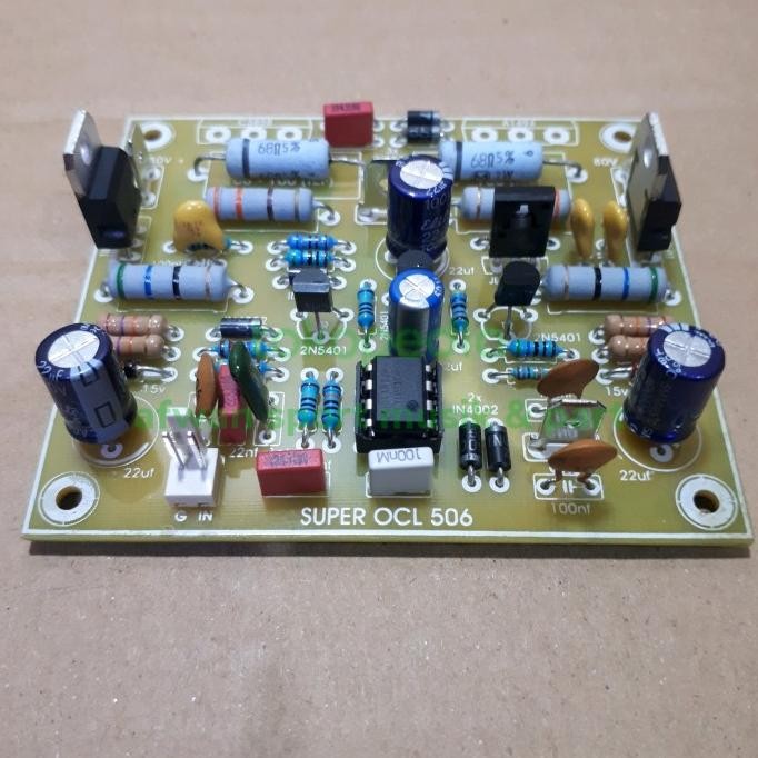 Modul Kit Power Amplifier Super Socl 506 Mono Tef /Driver . Original