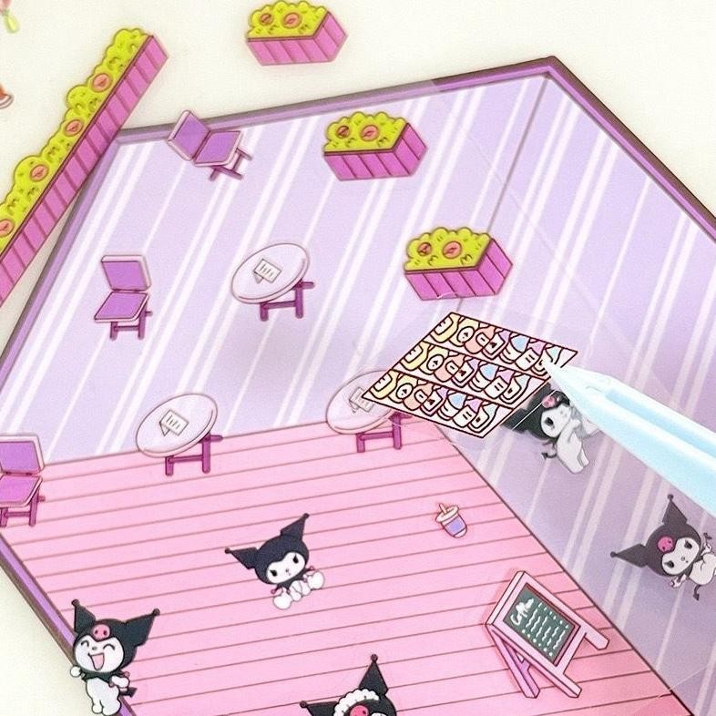 

Ve29 Storage And Landscape Sticker Diy Mainan Anak Tempelan Kreatifitas Busybook Stiker