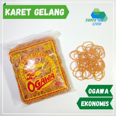 

Karet Gelang Ogawa kuning 16mm *500gr by Radhiant official