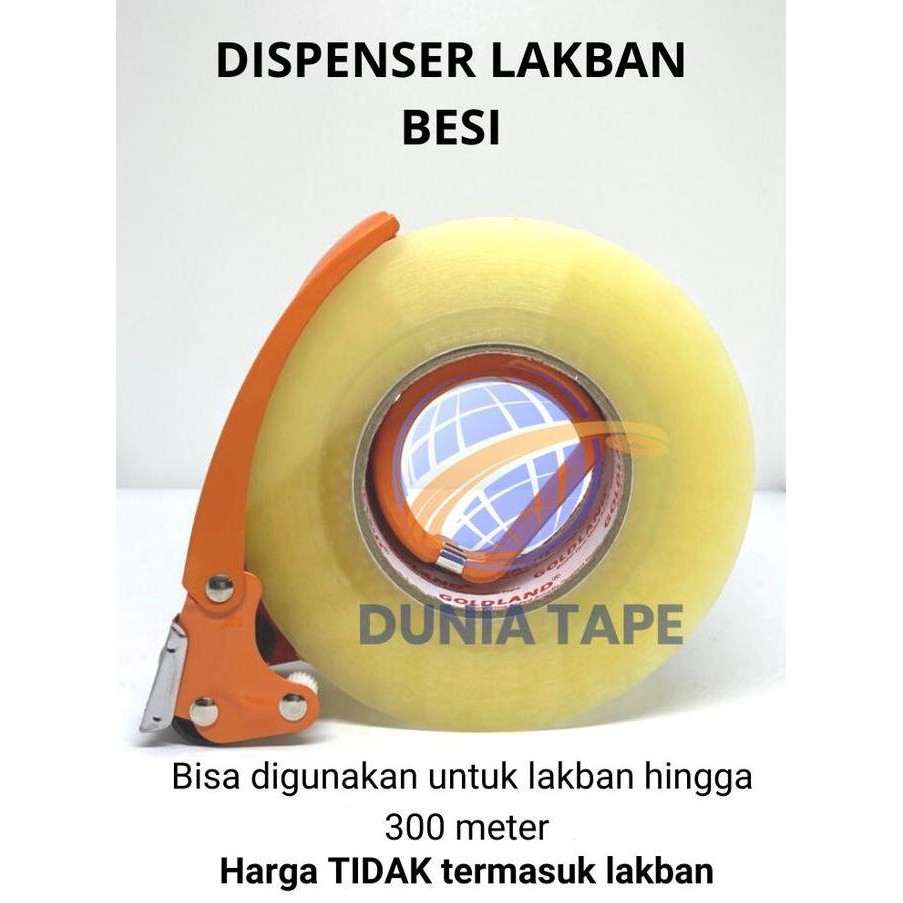 

Tape Dispenser Besi / Tape Cutter Besi / Pemotong Lakban Besi Jumbo by Radhiant official