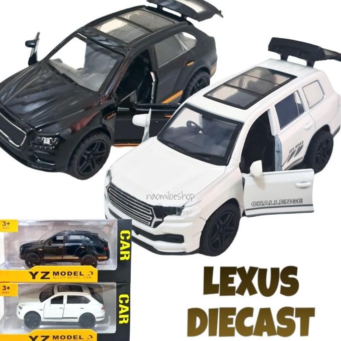 TERSEDIA FIGURIN MOBIL LEXUS DIECAST MAINAN Mobil diecast lexus 1:36 diecast