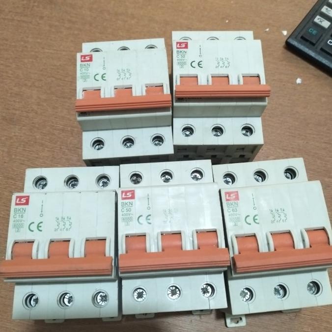 Miliki Mcb Ls 3P 63A,50A,32A'16A,10A'25A  Mcb Ls Ls