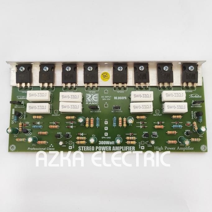 Kit Power Amplifier Ocl 300 Watt Stereo Original