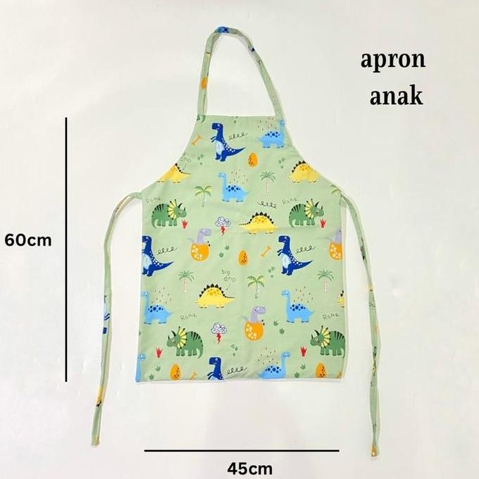 Baru Apron Masak Anak / Apron Anak / Celemek Anak