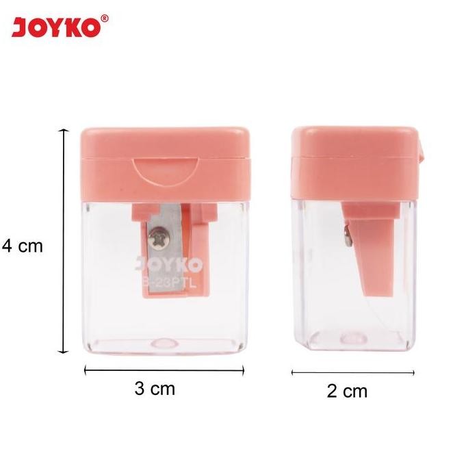 

JOYKO SHARPENER BOX SERUTAN RAUTAN PENSIL PERUNCING B-23 KOTAK PASTEL RETRO BOX LUSIN [12PCS] by Radhiant official