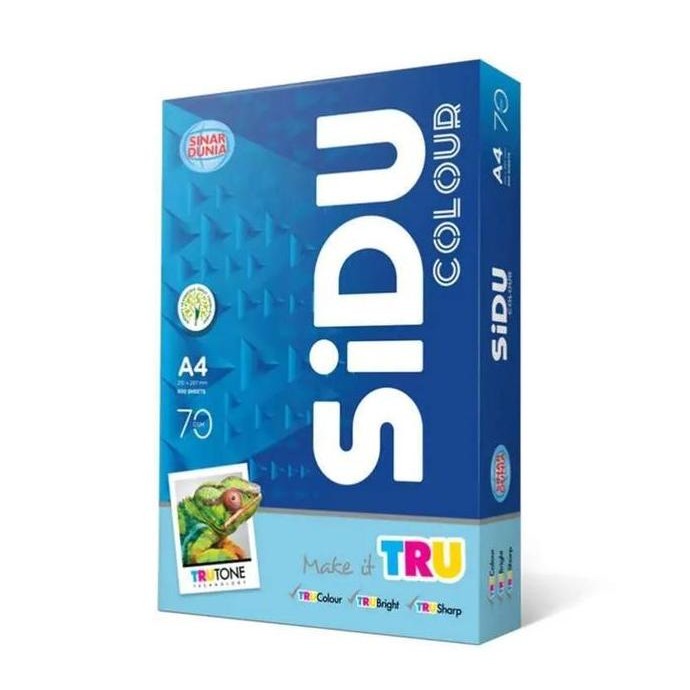 

Kertas Sinar Dunia A4 70gr - Biru (1 Rim, 500 Lembar) - Stationery, Paper by Radhiant official