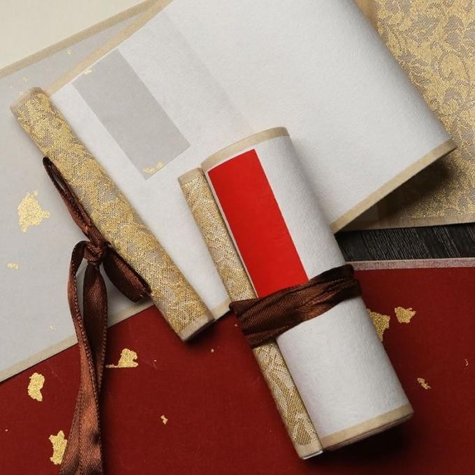 

Mini Scroll Kaligrafi / Kertas Kaligrafi Gulungan / Karya Kaligrafi Terlaris