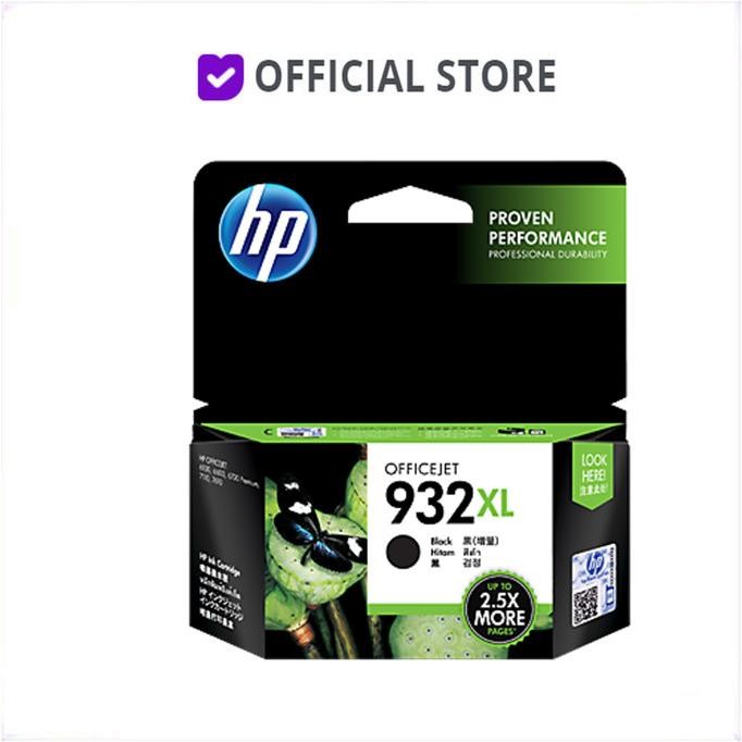 Tinta HP 932XL Black Original . Tinta Printer HP Ori 932XL Original