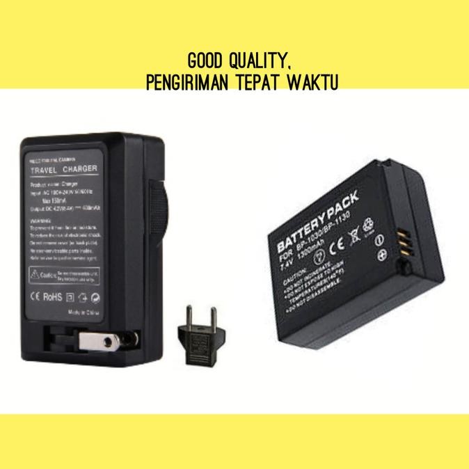 BEST BATERAI & CHARGER SAMSUNG BP-1030 BP1030B BP-1130 ED-BP1030 BATRE CASAN