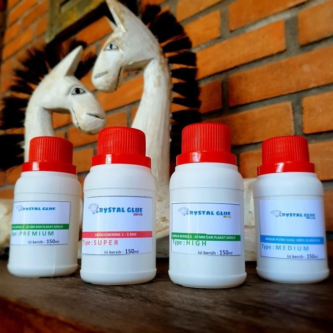 

lem akrilik crystal glue kualitas high by Radhiant official