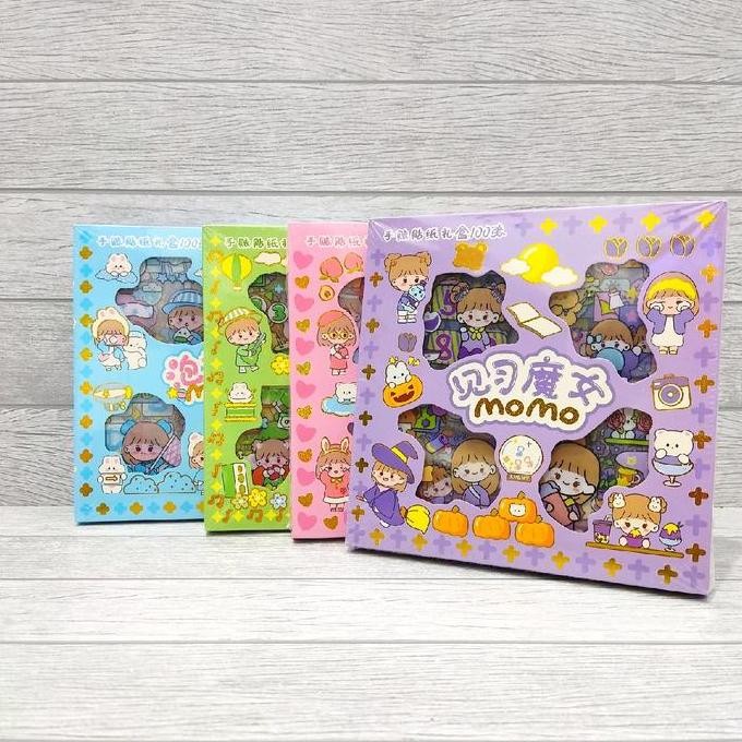 

Mainan Anak Sticker Kartun MoMo 2D 100 pcs ~ FUNNY CARTOON STICKER 2D by Radhiant official
