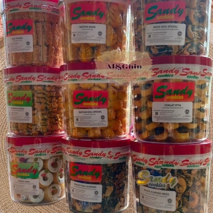 

Murah Sandy Cookies Toples Mini Kue Kering Lebaran