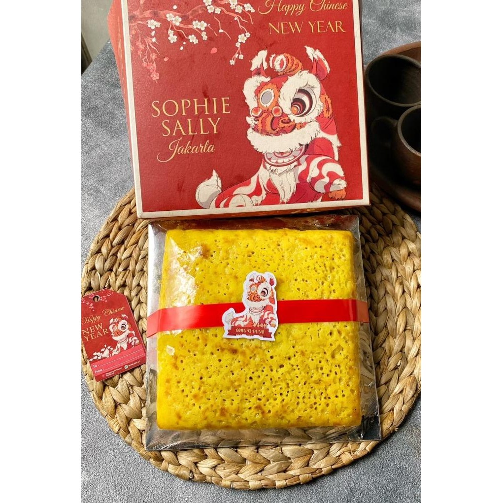 

Sale Bika Ambon Kotak 18X18 Hampers Natal / Imlek Edition 2023