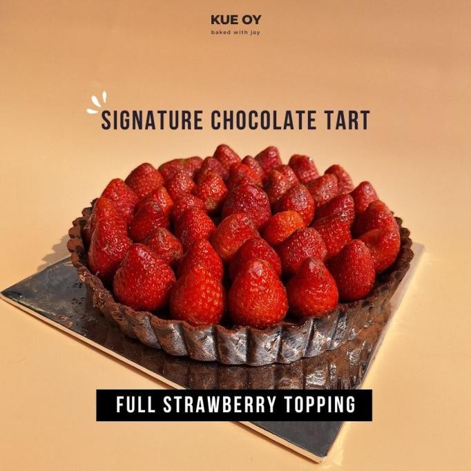 

Murah Signature Chocolate Tart / Chocolate Pie / Hampers / Kue Ulang Tahun