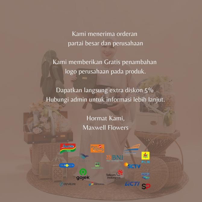 

Sale Parcel Kue Kering Hampers Parsel Lebaran Dengan Box Mewah Elegant