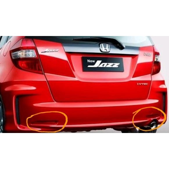 Mata Kucing atau Reflektor Bumper Bemper Belakang Honda Jazz RS GE8 2012 2013 dan CRV RM 2013 2014 2