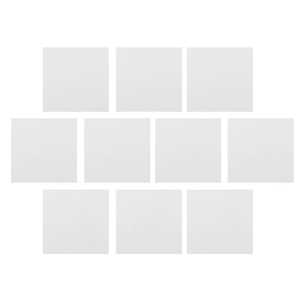 

10 Pcs Thicken Diy Panels Cotton Board Artist Oil Paint Board Drawing Boards Supplies Painting Canvas Student Projects