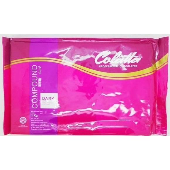 

TERSEDIA COLATTA DARK CHOCOLATE COMPOUND DCC 1KG