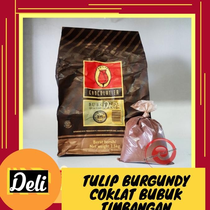 

TERSEDIA Coklat Bubuk Burgundy Tulip 250gr