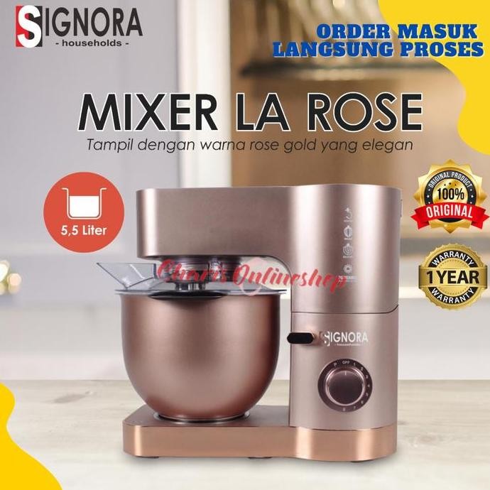 Baru SIGNORA | Standing Mixer La Rose Stand Mixer