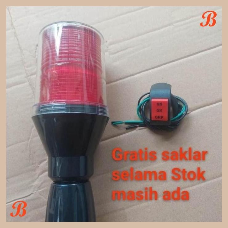 [ACA] Strobo patwal motor model stik tiang