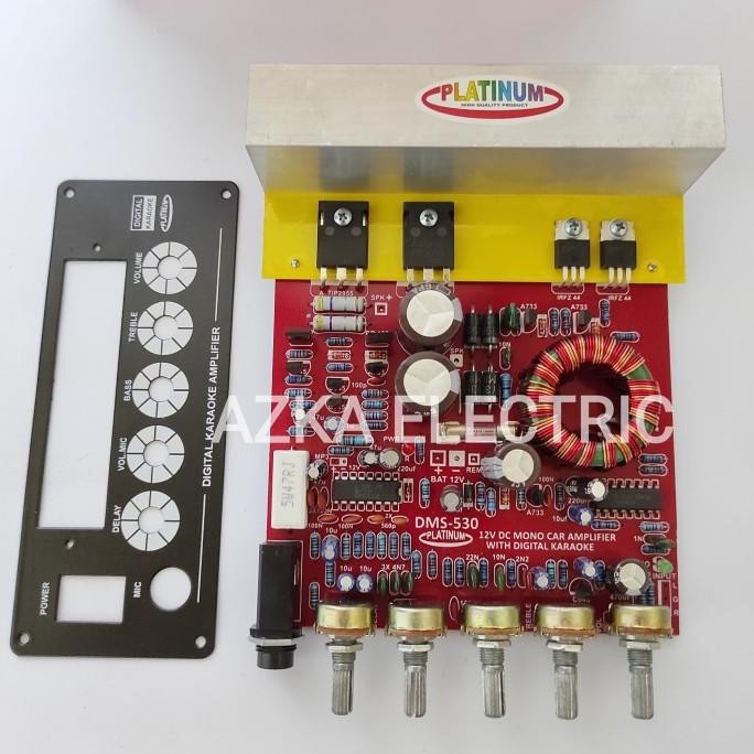 Kit Power Amplifier Speaker Aktif 12V Dc Dms 530 Original