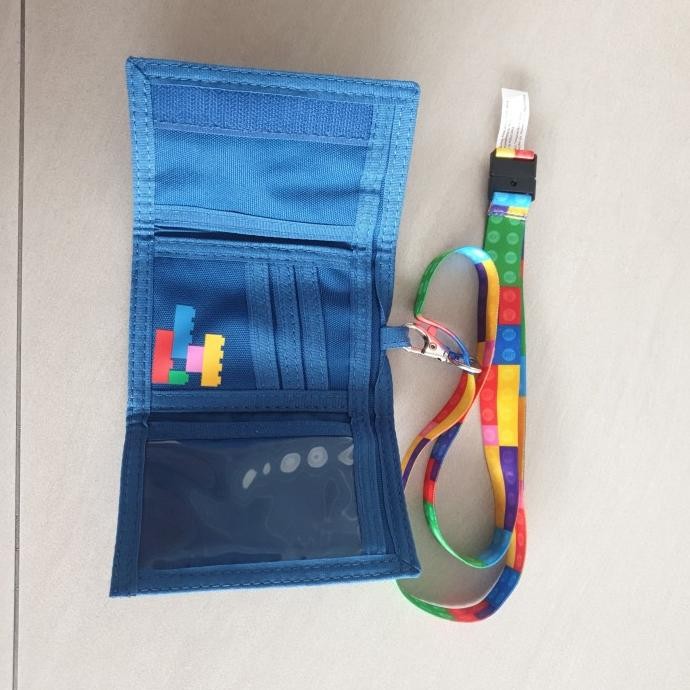 

LEGO Lanyard With Wallet Original murah