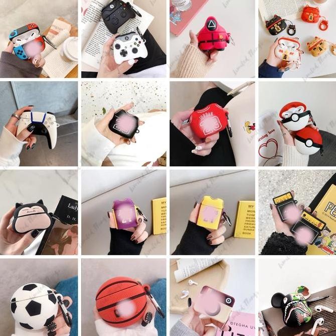 Sale Soft Case Silikon Kompatibel Untuk Pro Game Controller Stick PS5 Xbox Pokemon Lucky Cat Sport B