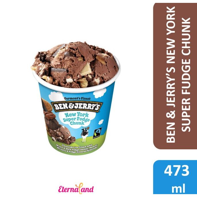 

Murah Ben & Jerry New York Super Fudge Chunk - Es Krim Ben N Jerry New York