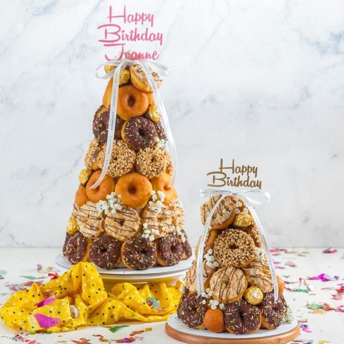 

Promo Doughnut Tower, Birthday Tower