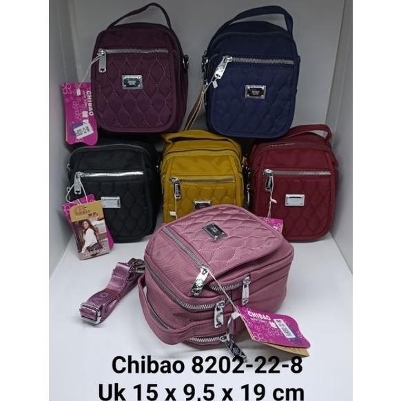 TAS ORI CHIBAO KANVAS BORDIR 3in1 4Sleting TAS SELEMPANG WANITA  TAS SELEMPANG WANITA KOREA  TAS SEL