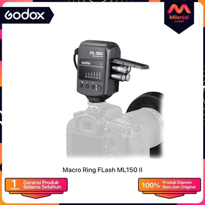 Macro Ring Flash Godox ML150II ML150 II ML 150II murah