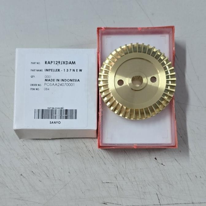 Sale Spare Part Pompa Air Sanyo Impeller Tipe Pompa Pwh 137C & Ph 137Ac