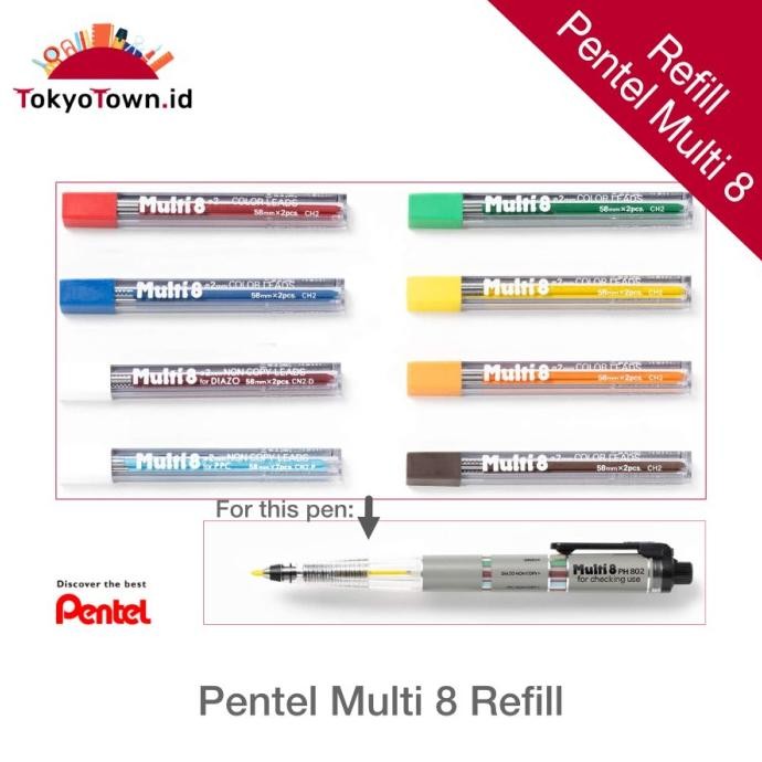 

HARGA DISC - Pentel Multi 8 Refill