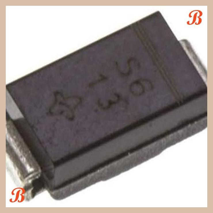 [SRE] SS16 SR160 SS 16 Diode Schotthy Dioda SMD Tempel SMA Do-214AC 1A 60V