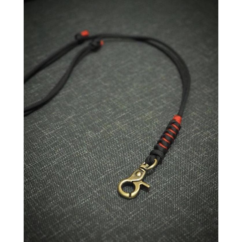 

Lanyard adjustable gantungan id card paracordistic murah
