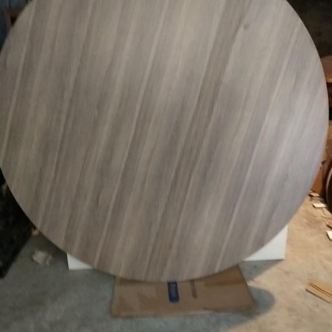 

papan meja bulat diameter 120cm
