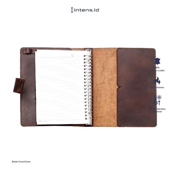 

Intens.id cover binder a5 matterial kulit sapi murah