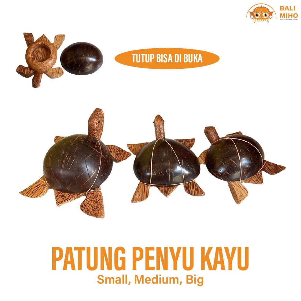 Living Asbak Kura Kura Cangkang Buka Tutup - Asbak Penyu - Asbak Rokok - Tempat Puntung Rokok - Asba