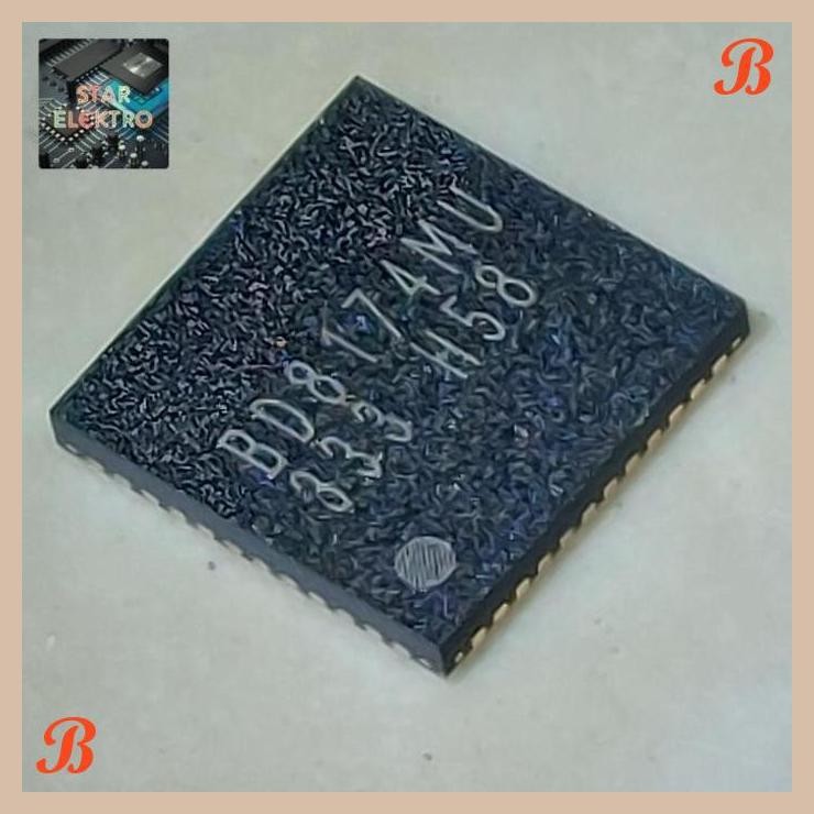 [SRE] BD8174MU QFN-48 BD8174MUV-E2 IC Converter DC TV LCD LED BD8174 BD 8174