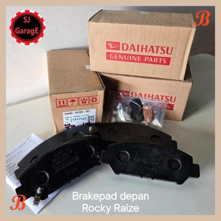[SJG] Brakepad kampas rem depan Raize Rocky 04465-BZ300