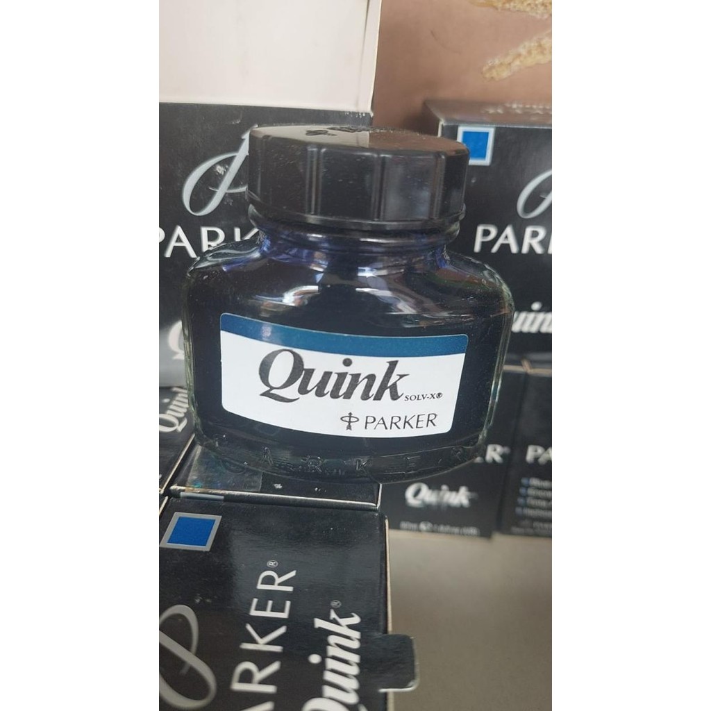 

Parker Quink Ink Bottle Fountain Pen - Blue-Black
