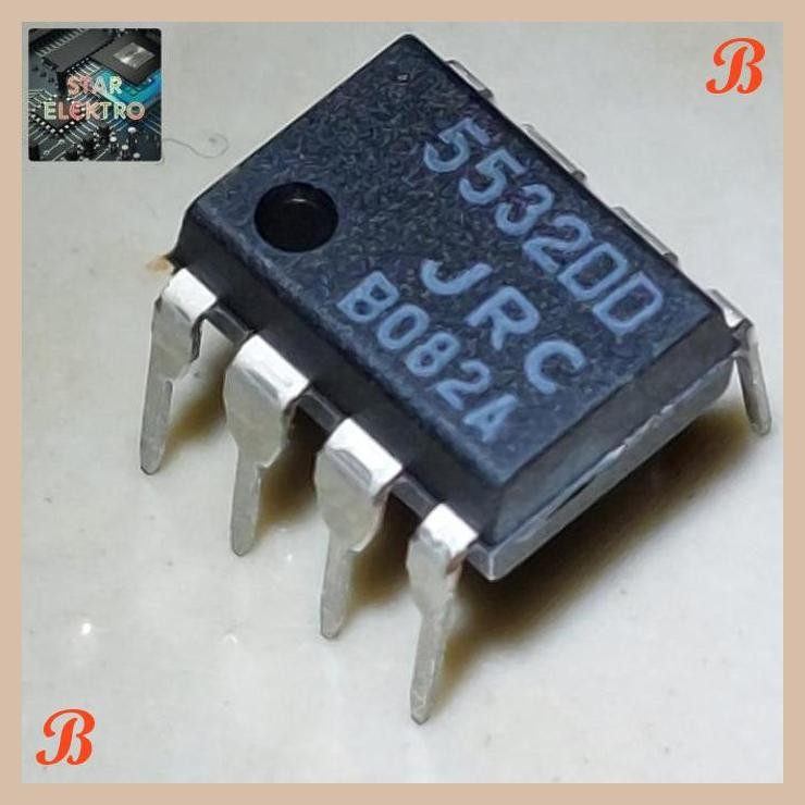 [SRE] 5532DD Dip-8 JRC NJM5532DD JRC5532DD 5532 Fever Low Noise IC Audio