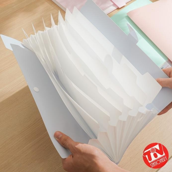 

[AGNEZ MO] Deli Expanding File / Map Harmonika A4 8 Slot murah