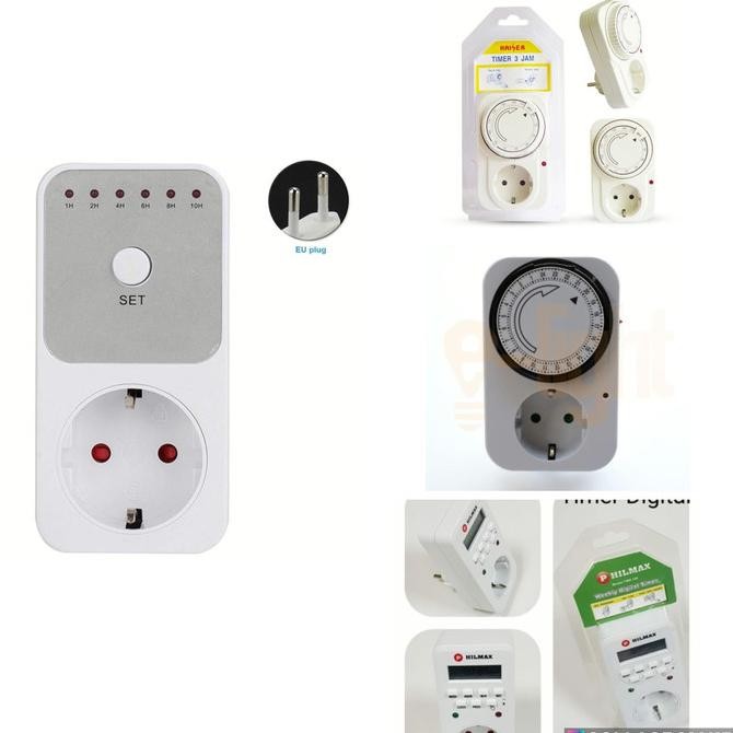 STOP KONTAK TIMER COLOKAN TIMER ON OFF DIGITAL COUNTDOWN/ANALOG/WIFI