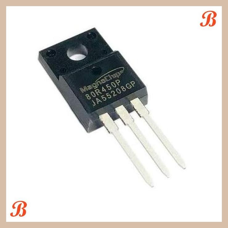 [SRE] 80R450P MagnaChip MMF80R450PTH To-220f 800V 0,45ohm N-Channel Mosfet