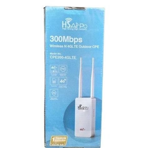 Murah Router Wireless Hsairpo CPE200-4GLTE Outdoor Non COD