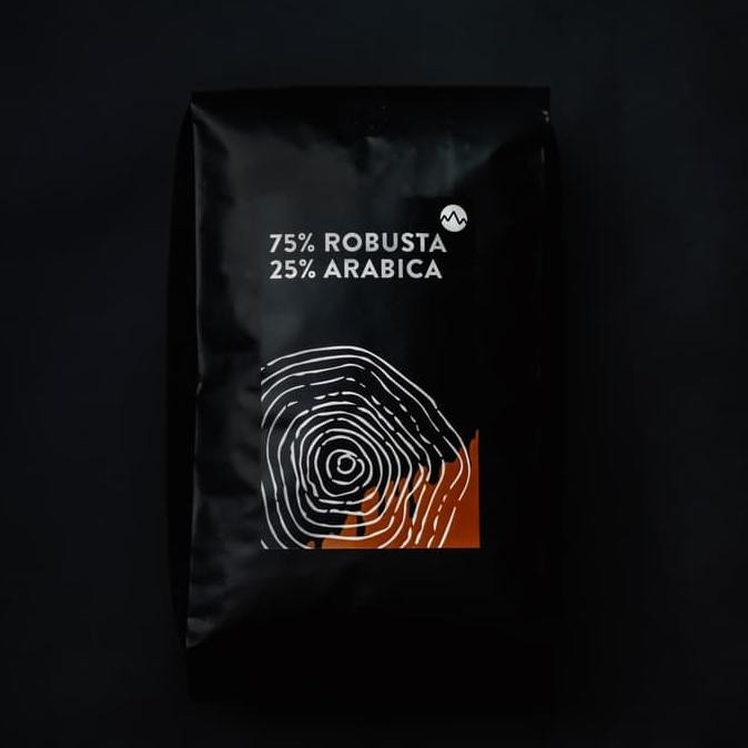 

Space Roastery Biji Kopi 1kg 25/75 Wholebean Coffee Es Kopi Susu Grosir Blend