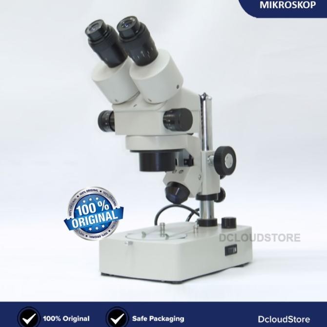 

NEW MIKROSKOP ZOOM STEREO XTL 3400 ORIGINAL MICROSCOPE KACA PEMBESAR