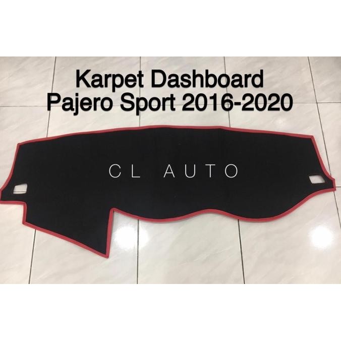 KARPET COVER ALAS DASHBOARD MOBIL PAJERO SPORT 2016-2021 BLUDRU